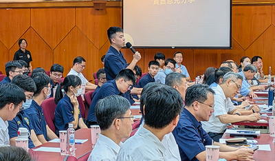 實習生發表心得並建言
